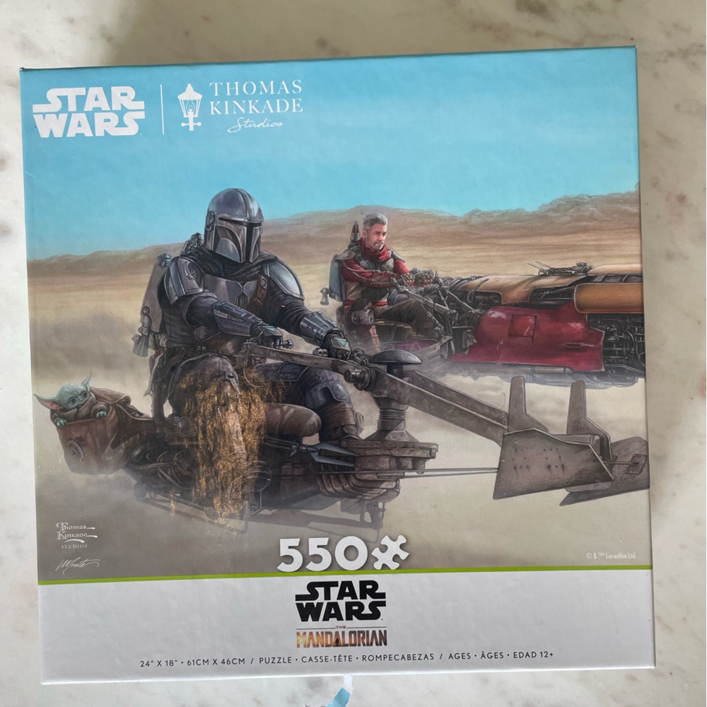 Star Wars Mandalorian 550 Piece Puzzle
